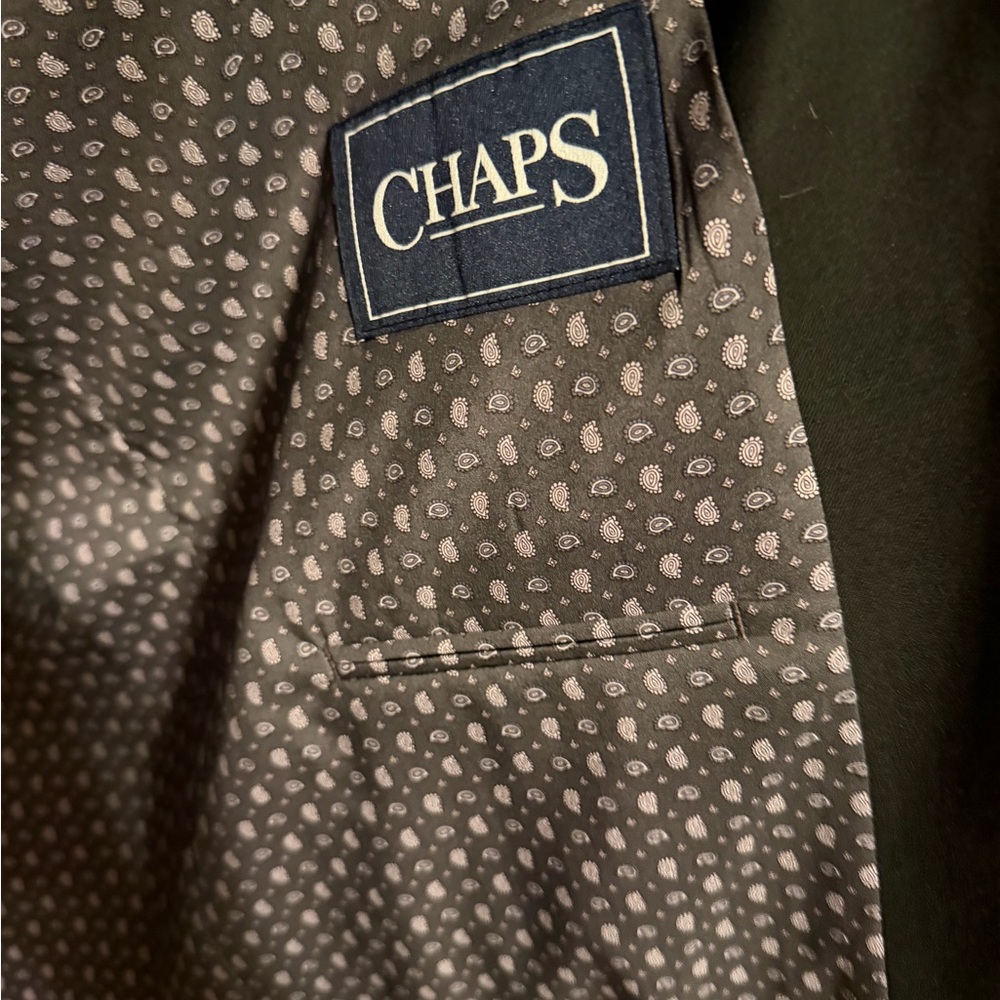 Chaps Black Blazer